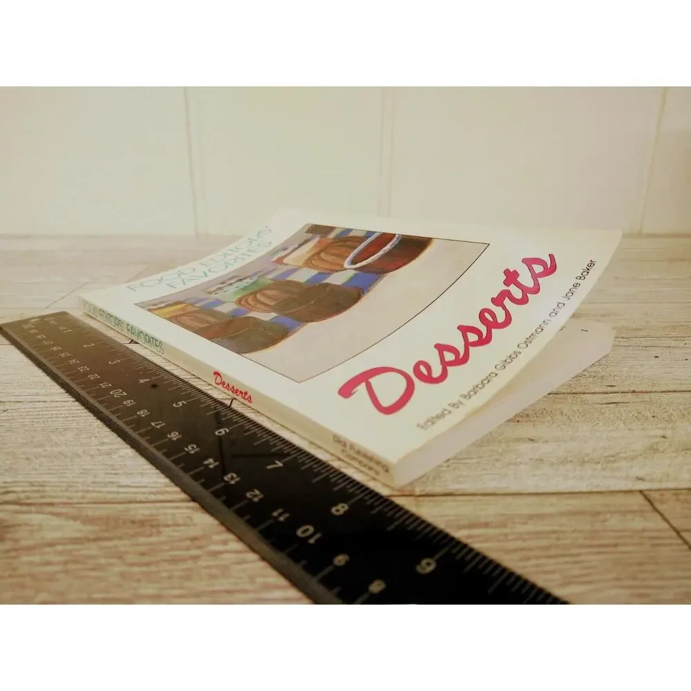 Desserts‎ Food Editors' Favorites Recipes VTG 1988 MADD Special Edition Cookbook